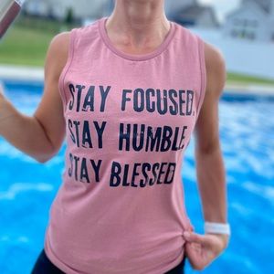 Stay Focused Muscle Tank